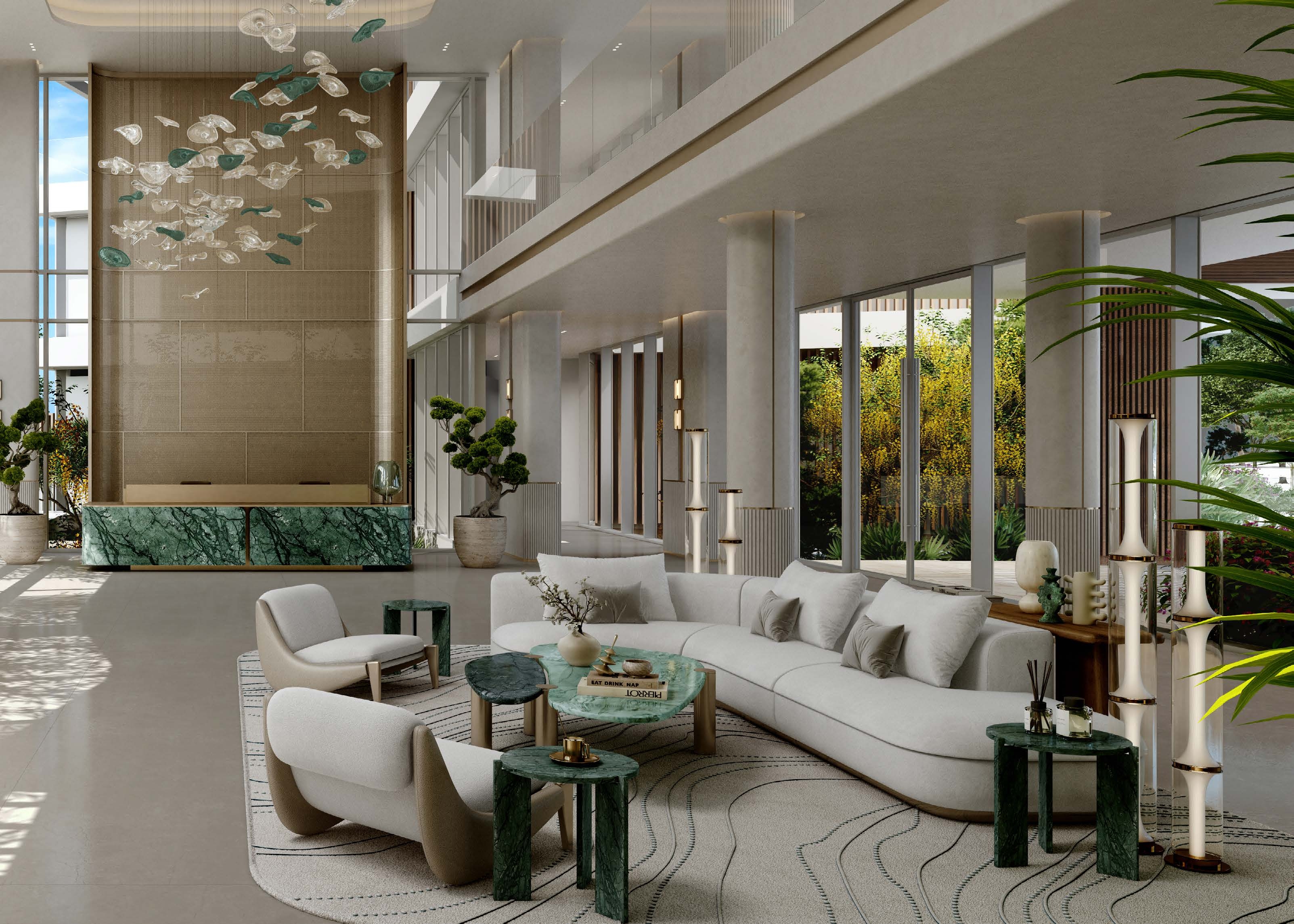 Grand entrance lobby